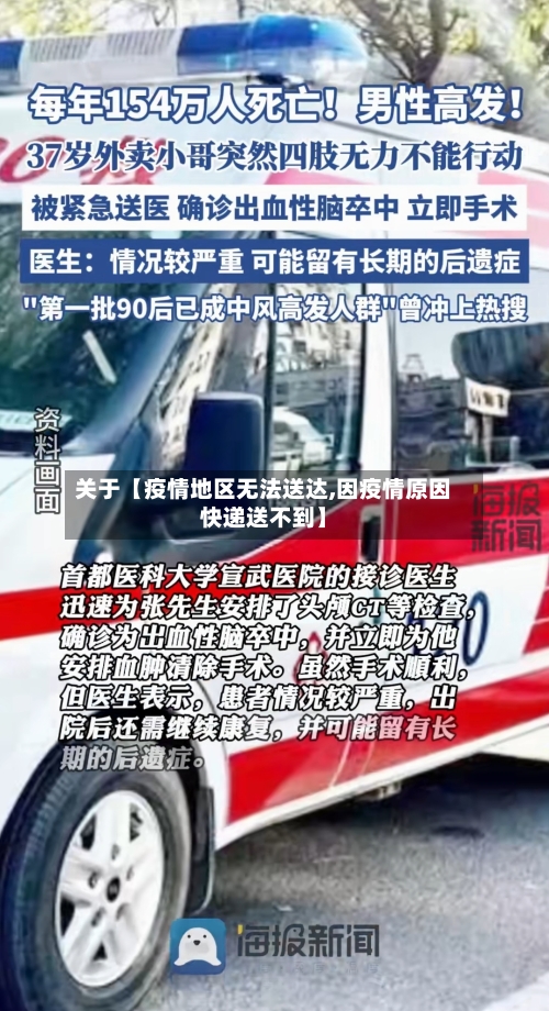 关于【疫情地区无法送达,因疫情原因快递送不到】