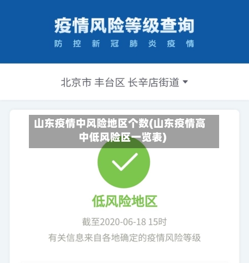 山东疫情中风险地区个数(山东疫情高中低风险区一览表)-第3张图片
