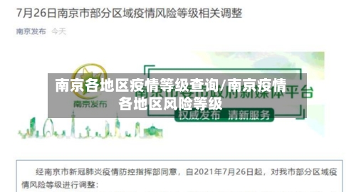 南京各地区疫情等级查询/南京疫情各地区风险等级-第2张图片