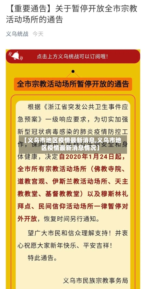 【义乌市地区疫情最新消息,义乌市地区疫情最新消息情况】-第2张图片
