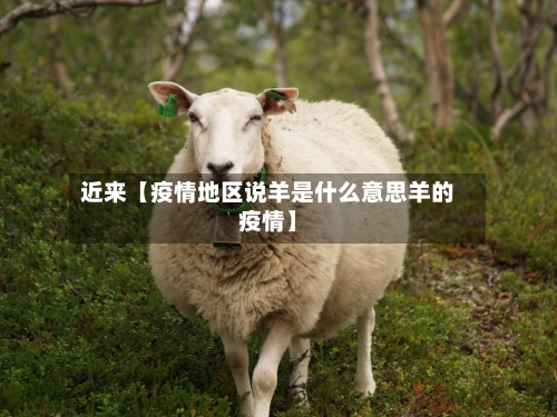 近来【疫情地区说羊是什么意思羊的疫情】