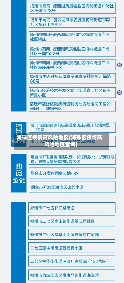 海珠区疫情高风险地区(海珠区疫情高风险地区查询)-第2张图片