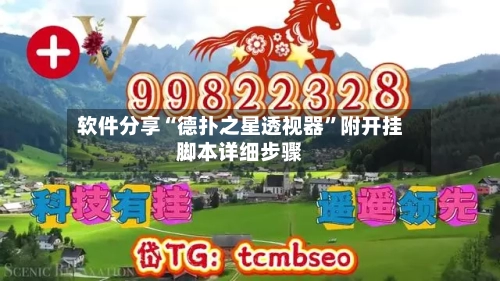 软件分享“德扑之星透视器”附开挂脚本详细步骤-第2张图片