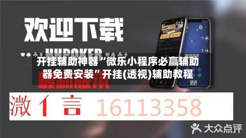 开挂辅助神器“微乐小程序必赢辅助器免费安装”开挂(透视)辅助教程