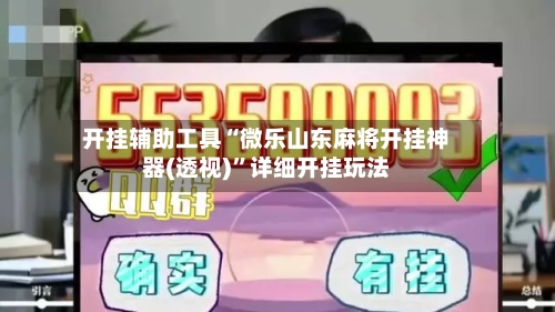 开挂辅助工具“微乐山东麻将开挂神器(透视)”详细开挂玩法