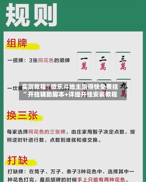 实测教程”微乐斗地主跑得快免费挂”开挂辅助脚本+详细开挂安装教程-第3张图片