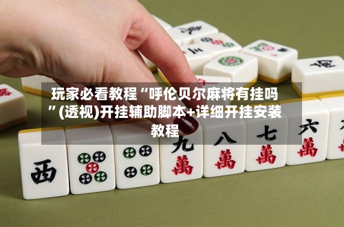 玩家必看教程“呼伦贝尔麻将有挂吗”(透视)开挂辅助脚本+详细开挂安装教程-第2张图片