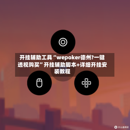 开挂辅助工具“wepoker德州?一键透视购买”开挂辅助脚本+详细开挂安装教程-第2张图片