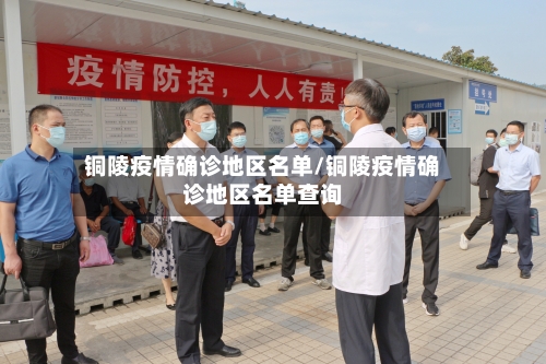 铜陵疫情确诊地区名单/铜陵疫情确诊地区名单查询-第2张图片