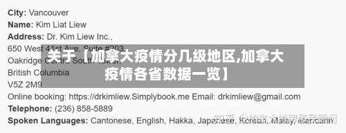 关于【加拿大疫情分几级地区,加拿大疫情各省数据一览】-第2张图片