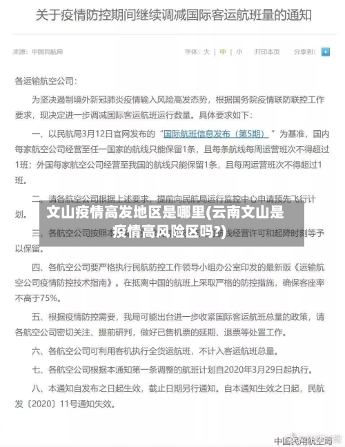 文山疫情高发地区是哪里(云南文山是疫情高风险区吗?)