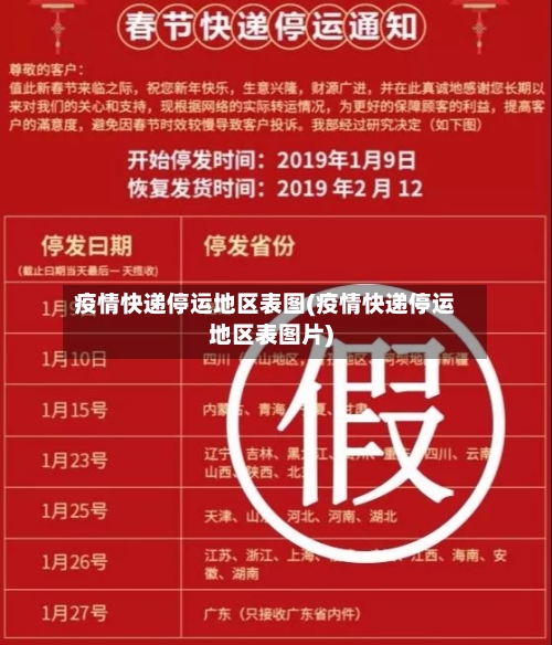 疫情快递停运地区表图(疫情快递停运地区表图片)